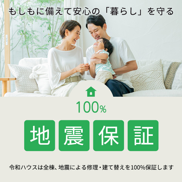 100%地震保証プレミアム